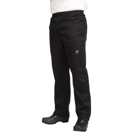 CHEF REVIVAL Baggy Chef's pants - Black - XS P020BK-XS